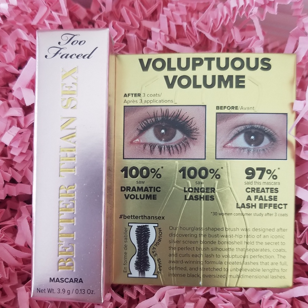 BN Too Faced Better than Sex Mascara travel Size